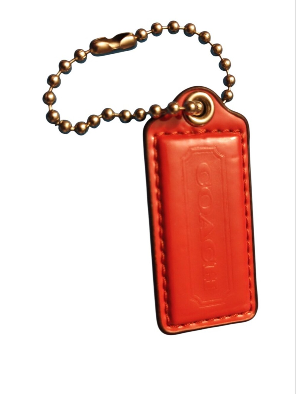 #297 Coach Salamander Hang Tag